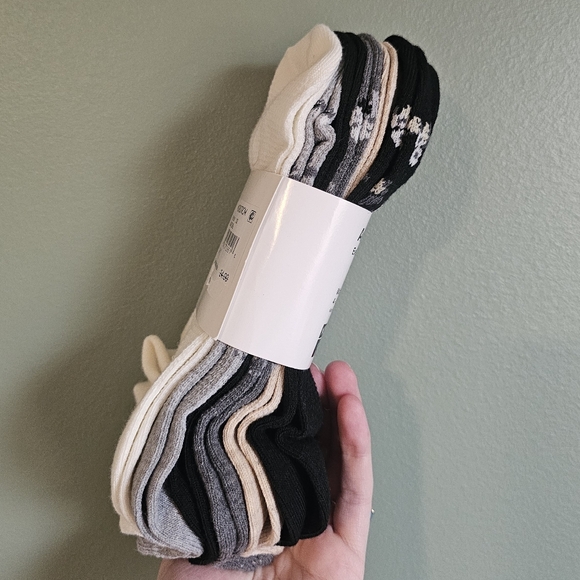 Nordstrom Women's Ankle Socks - 6 Pack - Picture 3 of 4